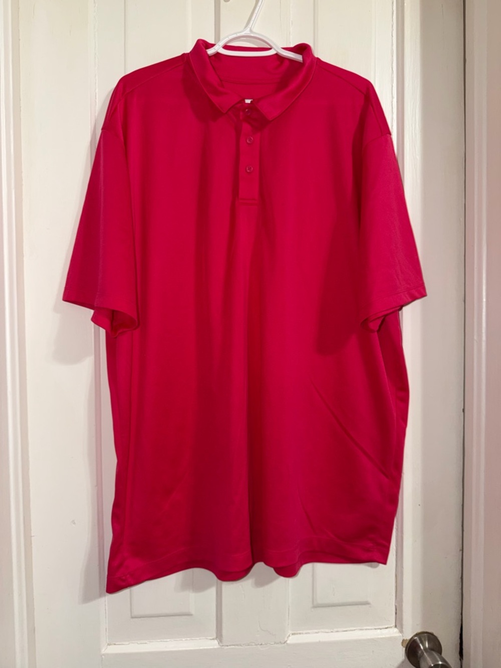 Port Authority Men's 3X shirt Polo Shirt - Bright Pink
